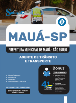 Apostila Prefeitura de Mauá - SP 2026 - Agente de Trânsito e Transporte