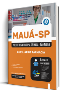Apostila Prefeitura de Mauá - SP 2026 - Auxiliar de Farmácia