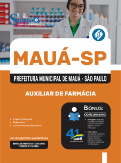 Apostila Prefeitura de Mauá - SP 2026 - Auxiliar de Farmácia