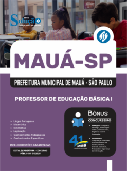 Apostila Prefeitura de Mauá - SP 2026 - PEB I