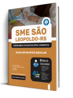 Apostila Prefeitura de São Leopoldo - RS 2026 - Auxiliar de Apoio Escolar
