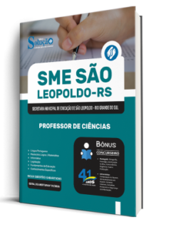 Apostila Prefeitura de São Leopoldo - RS 2026 - Professor de Ciências