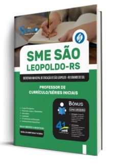 Apostila Prefeitura de São Leopoldo - RS 2026 - Professor de Currículo/Séries Iniciais