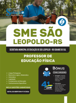 Apostila Prefeitura de São Leopoldo - RS 2026 - Professor de Educação Física