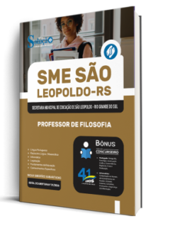 Apostila Prefeitura de São Leopoldo - RS 2026 - Professor de Filosofia