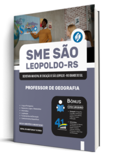 Apostila Prefeitura de São Leopoldo - RS 2026 - Professor de Geografia
