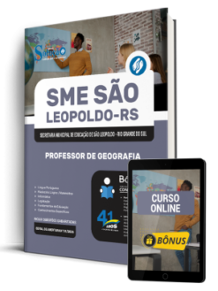 Apostila Prefeitura de São Leopoldo - RS 2026 - Professor de Geografia