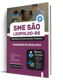 Apostila Prefeitura de São Leopoldo - RS 2026 - Professor de Sociologia