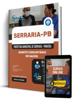 Apostila Prefeitura de Serraria-PB 2026 - Agente Comunitário de Saúde