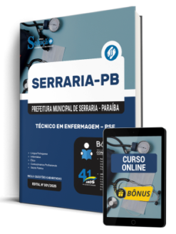 Apostila Prefeitura de Serraria-PB 2026 - Técnico em Enfermagem - PSF