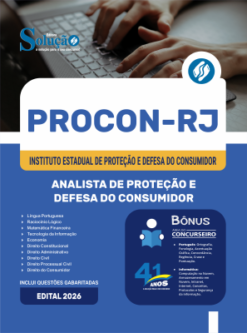 Apostila PROCON-RJ 2026 - Analista de Proteção e Defesa do Consumidor
