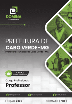 Apostila Professor Cabo Verde MG 2026