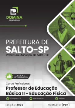 Apostila Professor de Educação Física Salto SP 2026