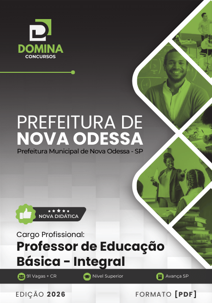 Apostila Professor de Fundamental Nova Odessa SP 2026 1 Apostila Professor de Fundamental Nova Odessa SP 2026