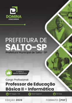Apostila Professor de Informática Salto SP 2026
