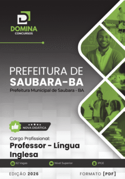 Apostila Professor de Inglês Saubara BA 2026