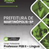 Apostila Professor de Português Martinópolis SP 2026