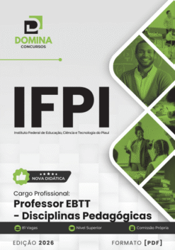 Apostila Professor Disciplinas Pedagógicas IFPI 2026