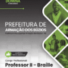Apostila Professor II Braille Armação dos Búzios RJ 2026