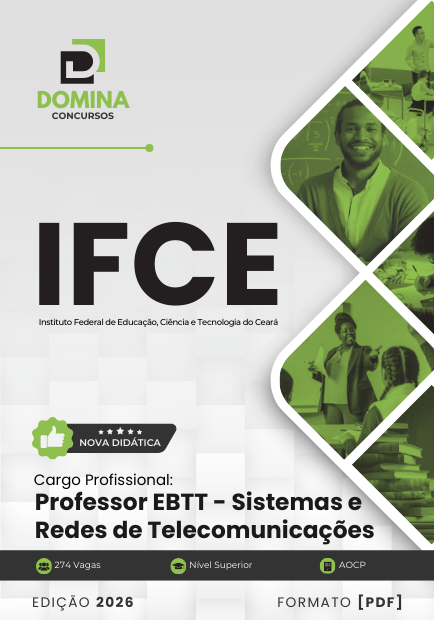 Apostila Professor Sistemas e Redes de Telecomunicação IFCE 2026 1 Apostila Professor Sistemas e Redes de Telecomunicação IFCE 2026