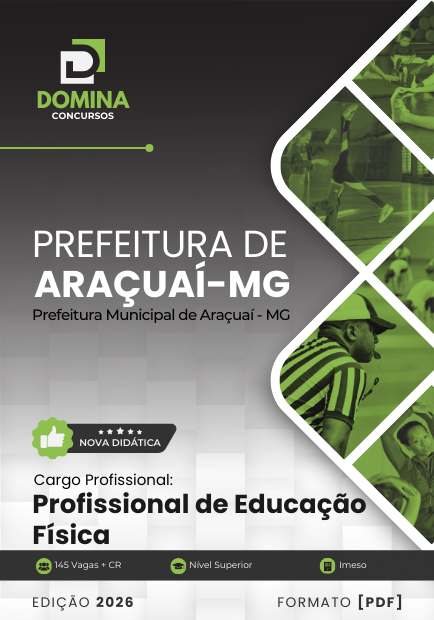 Apostila Profissional de Educação Física Araçuaí MG 2026 1 Apostila Profissional de Educação Física Araçuaí MG 2026