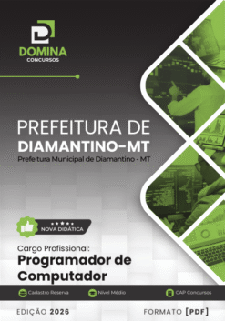 Apostila Programador de Computador Diamantino MT 2026