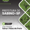 Apostila Salva Vidas Sabino SP 2026