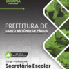 Apostila Secretário Escolar Santo Antônio de Pádua RJ 2026