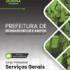 Apostila Serviços Gerais Bernardino de Campos SP 2026