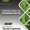 Apostila Técnico Agrícola Rio Branco do Sul PR 2026