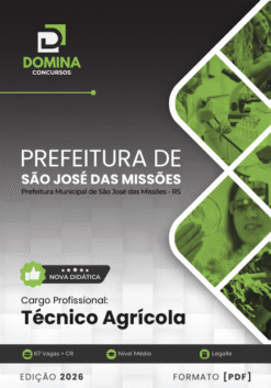 Apostila Técnico Agrícola São José das Missões RS 2026