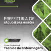 Apostila Técnico de Enfermagem São José das Missões RS 2026