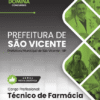 Apostila Técnico de Farmácia São Vicente SP 2026
