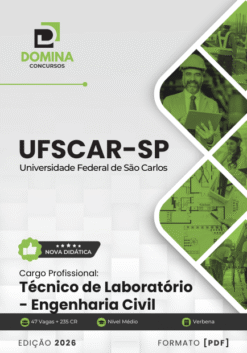 Apostila Técnico de Laboratório Engenharia Civil UFSCar SP 2026