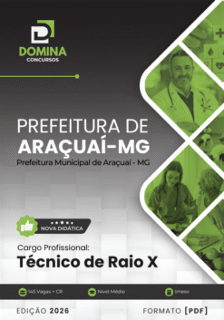 Apostila Técnico de Raio X Araçuaí MG 2026