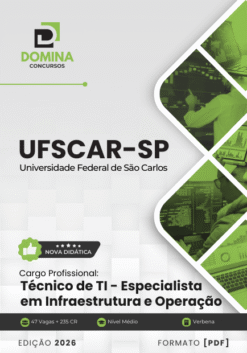 Apostila Técnico de TI Especialista em Infraestrutura UFSCar SP 2026