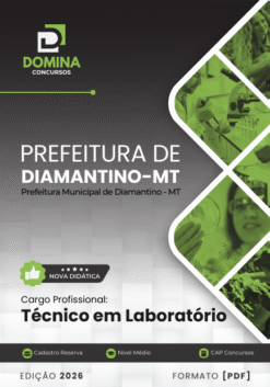 Apostila Técnico em Laboratório Diamantino MT 2026