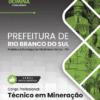Apostila Técnico em Mineração Rio Branco do Sul PR 2026