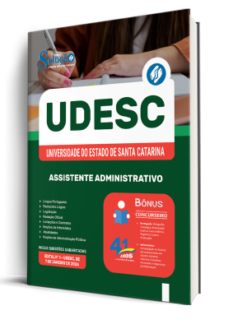 Apostila UDESC 2026 - Técnico Universitário de Suporte - Assistente Administrativo
