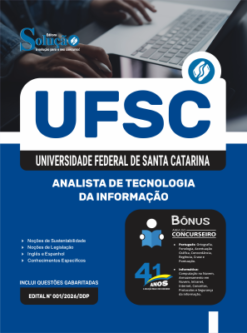 Apostila UFSC 2026 - Analista de Tecnologia da Informação 5 Apostila UFSC 2026 - Analista de Tecnologia da Informação