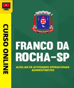 Curso Preparatório: Prefeitura de Franco da Rocha - SP - Agente de Trânsito | Completo 2026