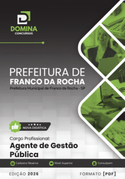 Agente de Gestão Pública Franco da Rocha SP | Apostila 2026