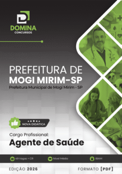 Apostila Agente de Saúde Mogi Mirim SP 2026