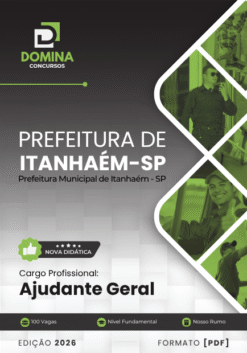 Ajudante Geral Itanhaém SP | Apostila 2026