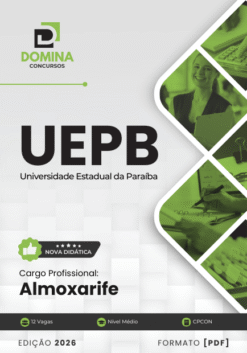 Almoxarife UEPB | Apostila 2026