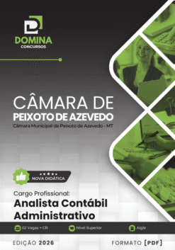 Analista Contábil Câmara Peixoto de Azevedo MT | Apostila 2026