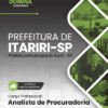Analista de Procuradoria Itariri SP | Apostila 2026