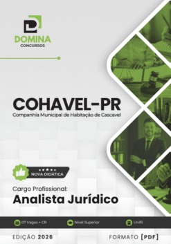 Analista Jurídico COHAVEL PR | Apostila 2026