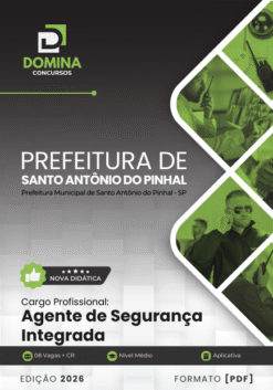 Apostila Agente de Segurança Integrada Santo Antônio do Pinhal SP 2026