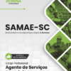 Apostila Agente de Serviços Especiais SAMAE Blumenau SC 2026